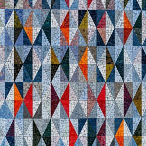 multicolored geometric pattern